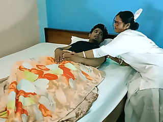Indian sexy nurse, best xxx sexual congress in hospital!! Sister, occupy let me go!!