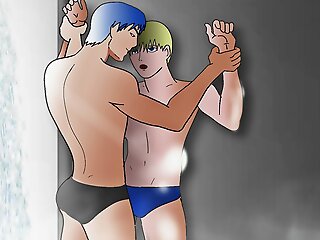 MY STRAIGHT FRIEND GAVE ME A LITTLE HELP IN Get under one's SHOWER -  MY STR8 FRIEND EP  02 - YAOI BL GAY HENTAI ANIME