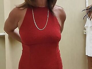 Hottest MILF Ever - Cum to the dressing room with me