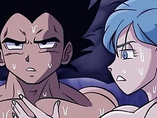 Vegeta together with bulma having lark 18+