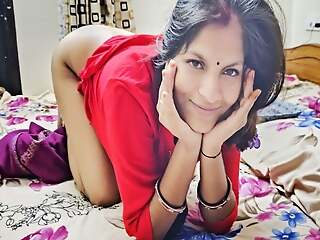 Hot Indian girl fuked by her steady old-fashioned