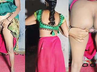 desi bhabhi saree me chudwane ke liye taiyar thi