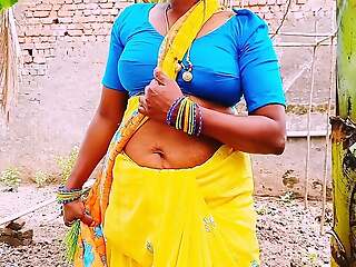 Villege Forming Saree Big Boobs Sheila increased by Satchel Owner Dirty Making out in Pump Shed. Telugu Dirty Talks.