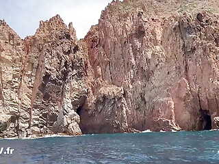 Orgy on a boat in Corsica