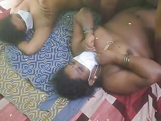 Tamil threesome hot and tamil talking blowjob